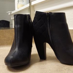 Black booties